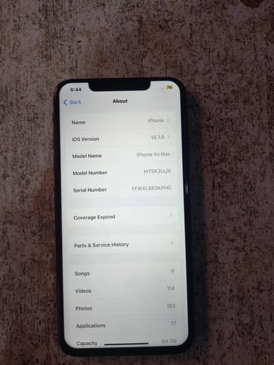 Apple iPhone XS Max