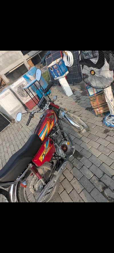 Honda 125 isb regester