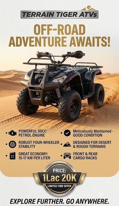 Four wheeler desert bike