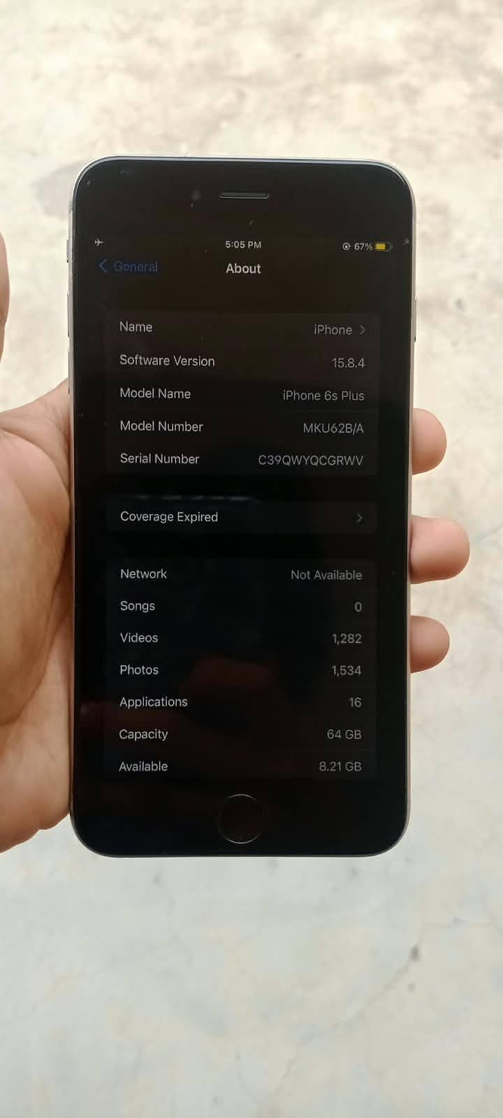 Apple iPhone 6S Plus 5