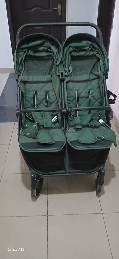 Twin Baby Stroller – Premium Side-by-Side Double Pram | Almost Brand