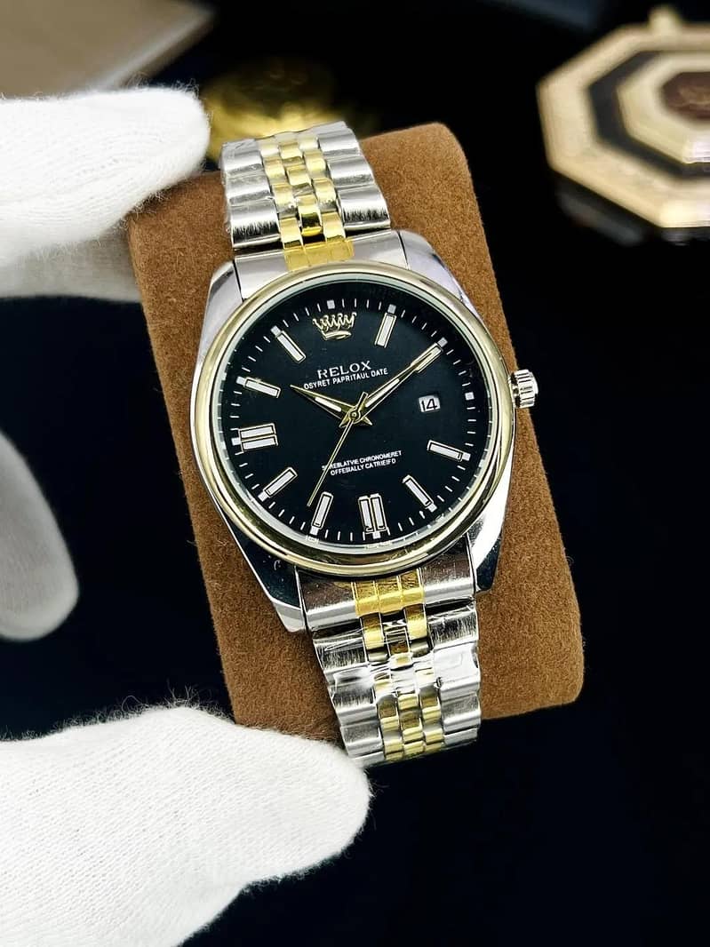 Premium Men's Imported Watch | Stylish Chain Strap | Analog Watch 1