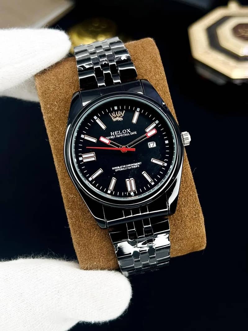 Premium Men's Imported Watch | Stylish Chain Strap | Analog Watch 3