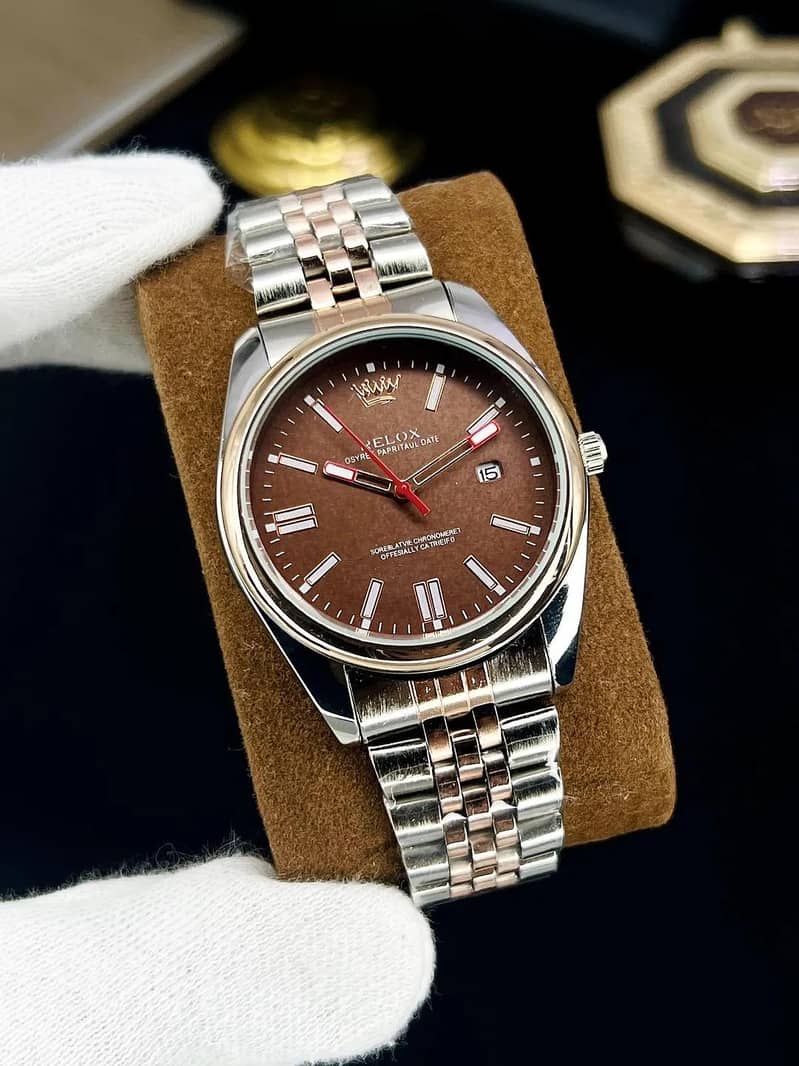 Premium Men's Imported Watch | Stylish Chain Strap | Analog Watch 5