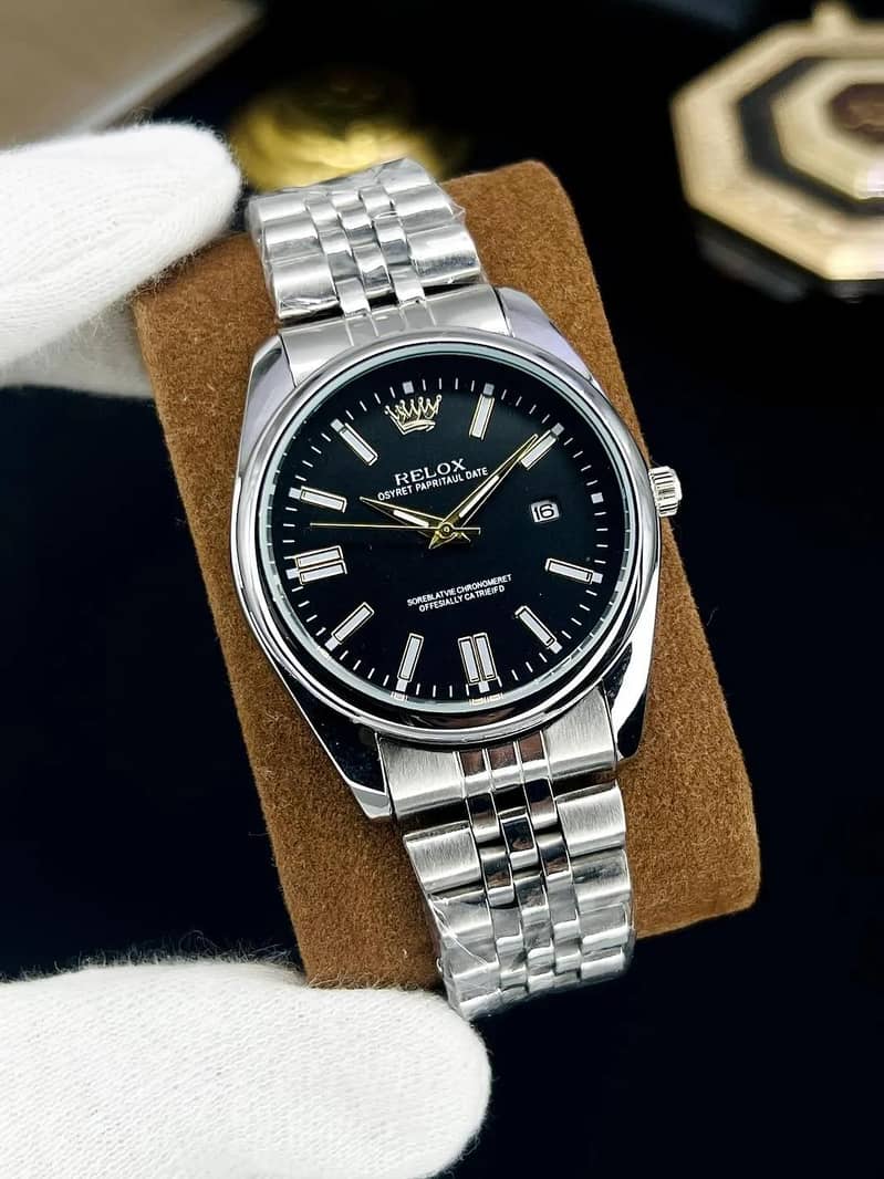 Premium Men's Imported Watch | Stylish Chain Strap | Analog Watch 6