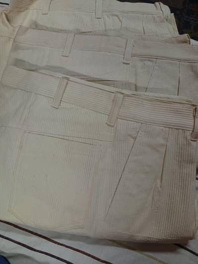 Grey Corduroy Pants 100% cotton