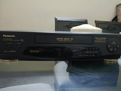 PANASONIC VCR. NV-SD205 Super Drive AI. VHS/VCR Player. JAPANESE
