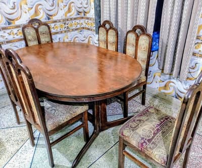 Dining Table – 6 Seater (Talli Wood)