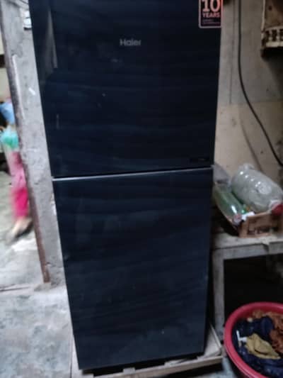 Haier Glass door Refrigerator 216L