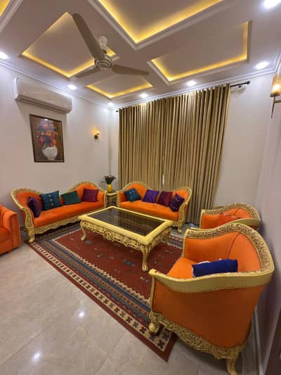 7 Marla Brand New Spanish House For Sale In DHA Phase 8 IVY Green Z6 Pure Deodar Wood