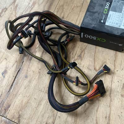 Corsair 500W 80 PLUS Bronze Gaming Power Supply