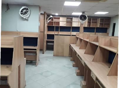 Sami Furnished Area 2200 Square Feet Brand New Corporation Office Available For Rent In Barket Market Garden Town Lahore