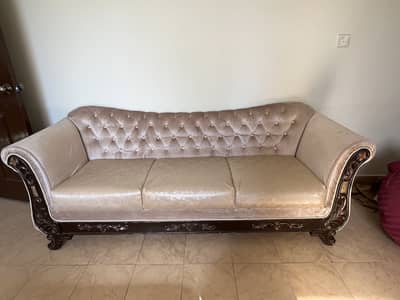 7-Seater Used Sofa Set for Sale