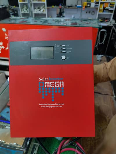 omega solar inverter 1kv bilkul new fresh condition