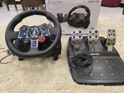 Logitech G29 Driving Force With Pedals Shifters just like brand new