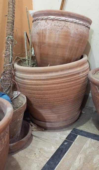 Terracotta Plant Pots Set