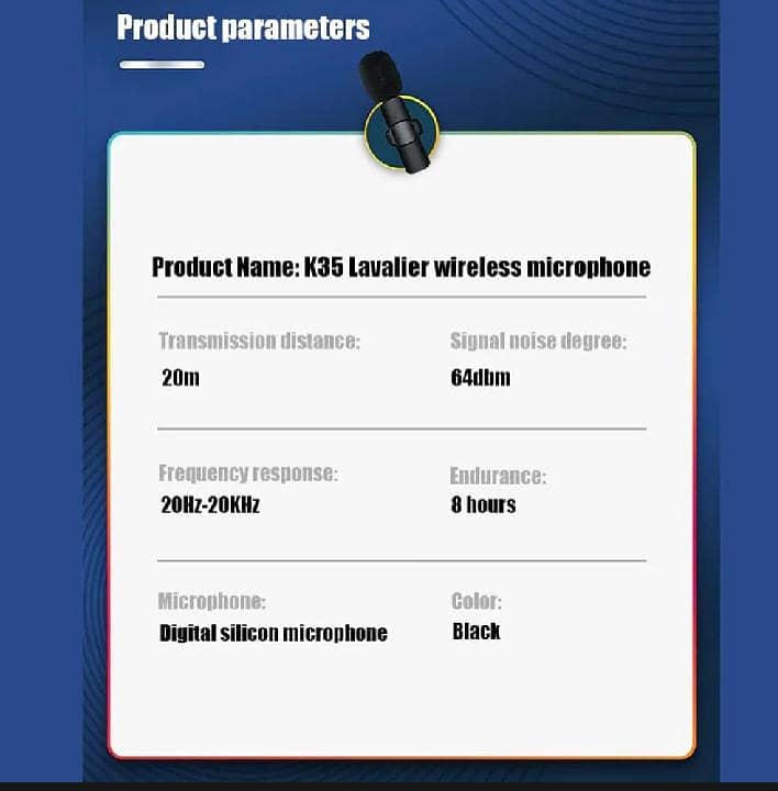 Wireless Mic Type C/IOC/Android/USB/AUX 3