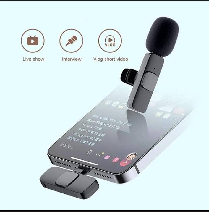 Wireless Mic Type C/IOC/Android/USB/AUX 4