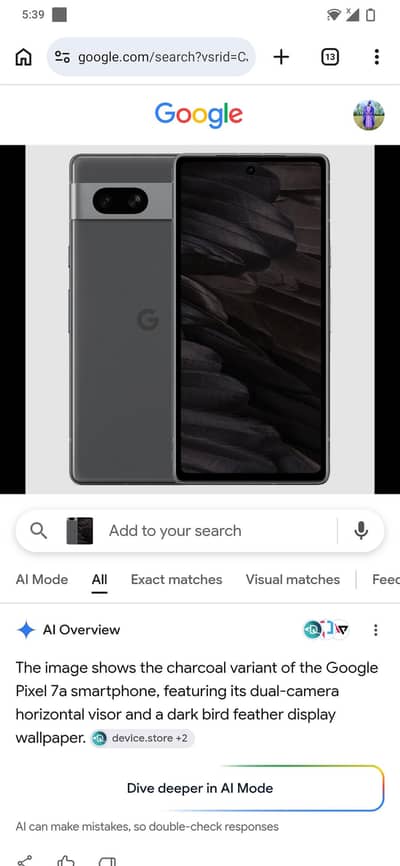 google pixel 7a