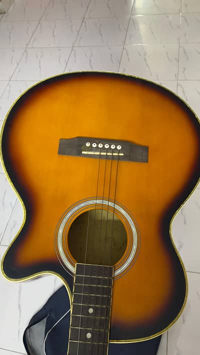 Semi Acoustic Guitar - Olive Tree