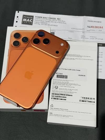 iPhone 17 pro Max 256 GB memory 0320/1576/078