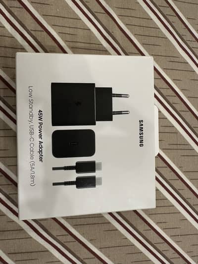 Samsung offical 45 W Charger with Cable
