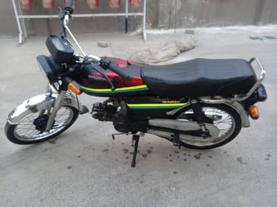 United 70 bike  2009 model