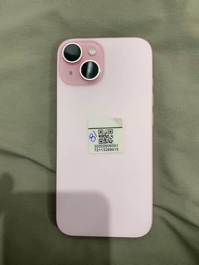 Apple iPhone 15 128gb not opened zero scratch