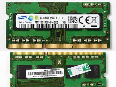 Samsung 4GB DDR3 RAM – 1600MHz Laptop RAM