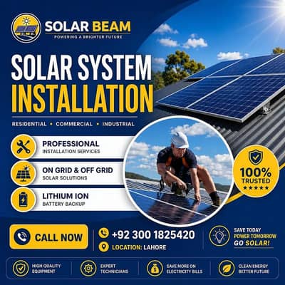 Solar Package | Solar Installation | Solar Earthing Boring | inverter