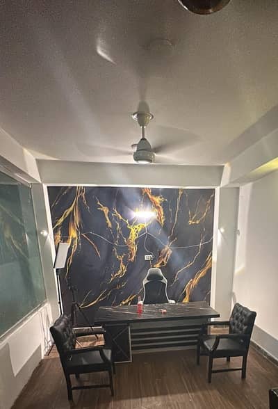 executive table and chair