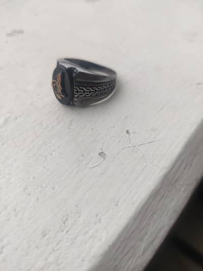 Oxidized Silver Men's Ring (Negotiable)