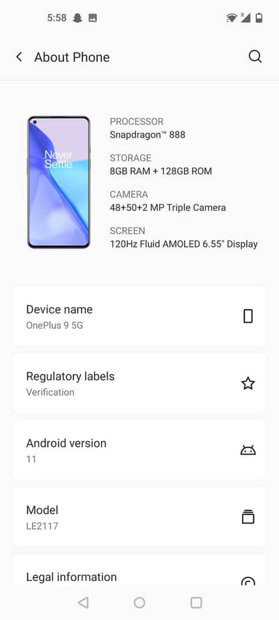 One Plus 9