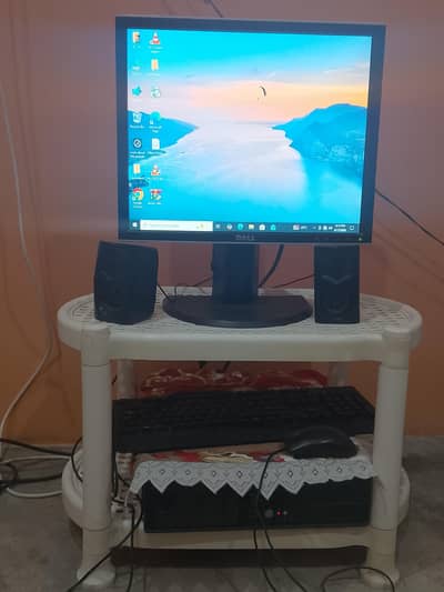 Complete Office Desktop Setup - i3 3.10GHz 4GB RAM 320GB - Working