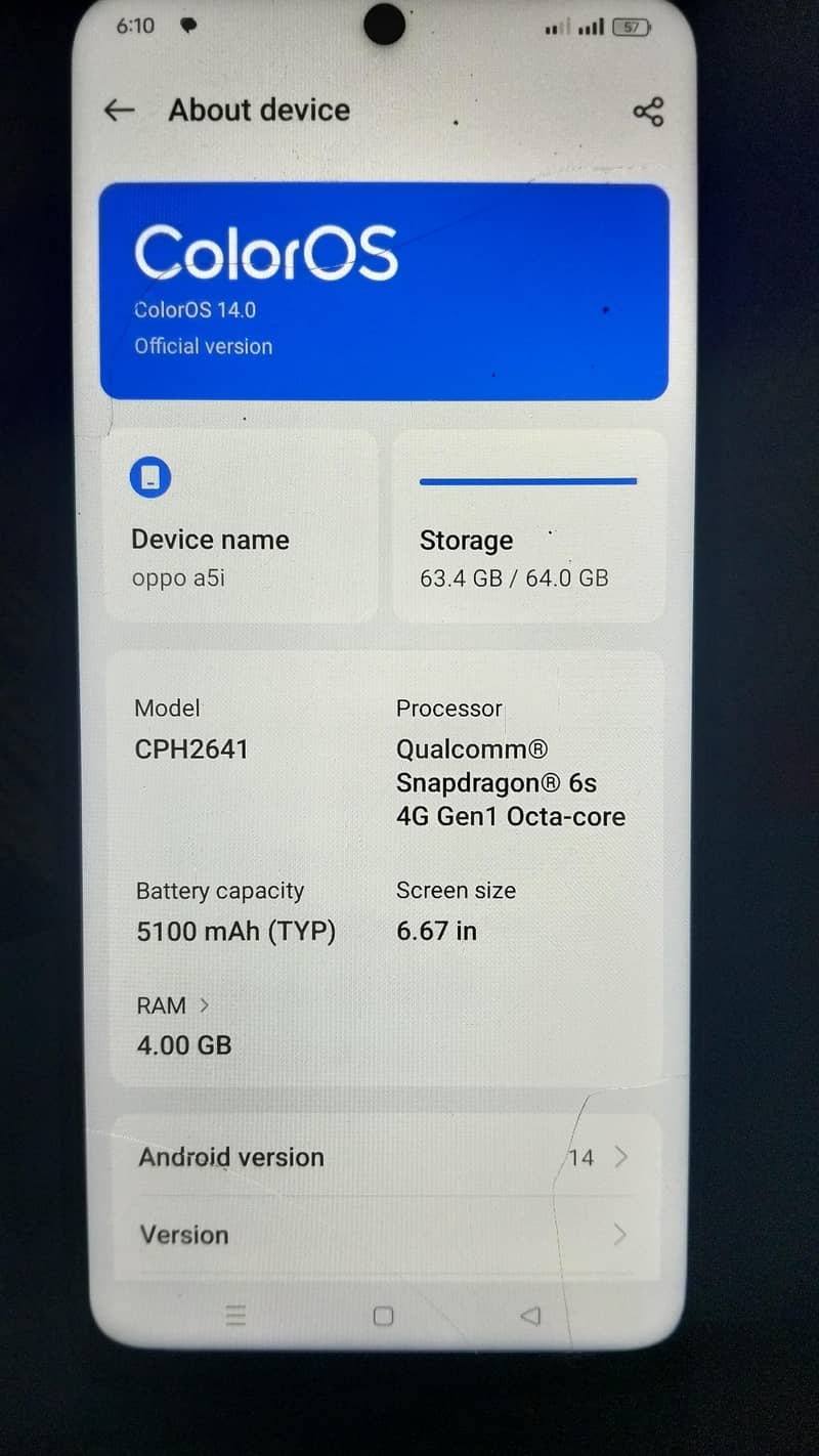 OPPO A5 2