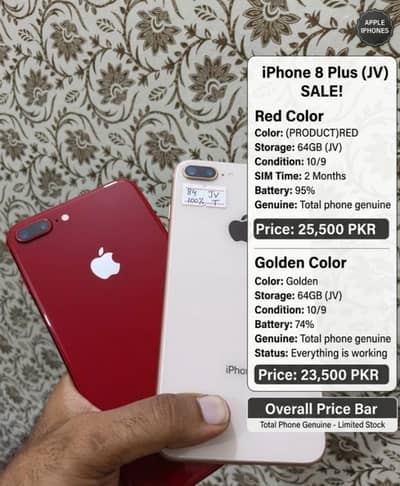 IPhone 8 Plus 64gb JV