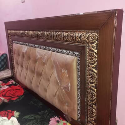 03039395540 selling bed+Dressing+sides table