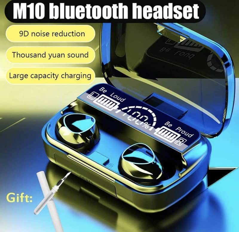 M10 wireless earbuds 0