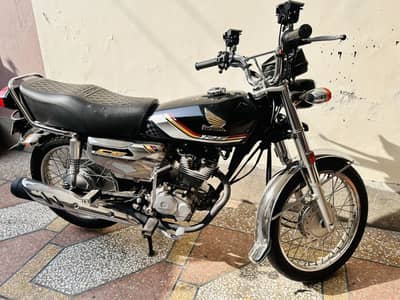 Honda | CG-125 Special Edition | Black Colour (Urgent Sell)