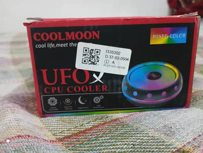 coolmoon ufo cpu cooler