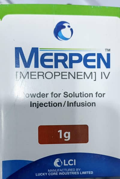 merpen 1gm inj available limited stock