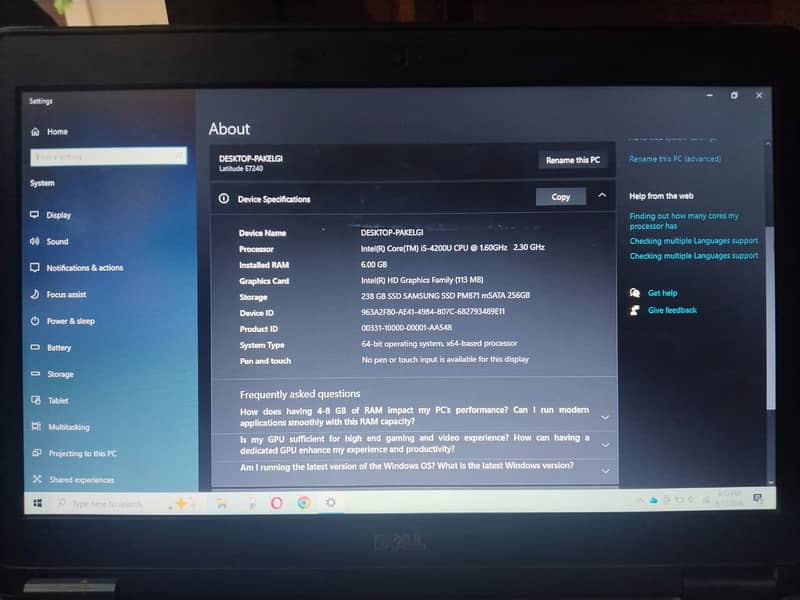 Dell laptop 0