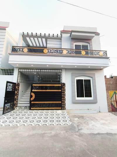 Ajwa garden civil hospital road New brand Spanish 5 marly proper double story house for sale