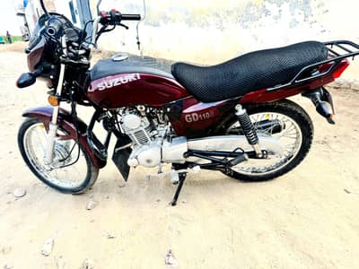 Suzuki GD 110s /Engin peak /documents clear/bahut achi Bike hy/ 2016