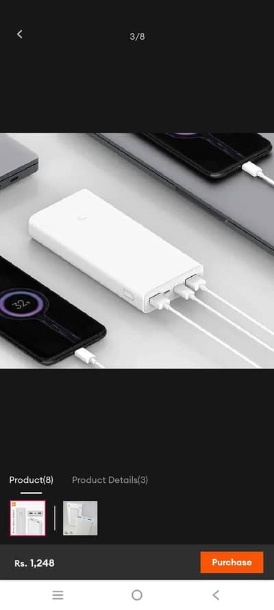 Xiaomi Redmi 20000mAh Power Bank - Brand New
