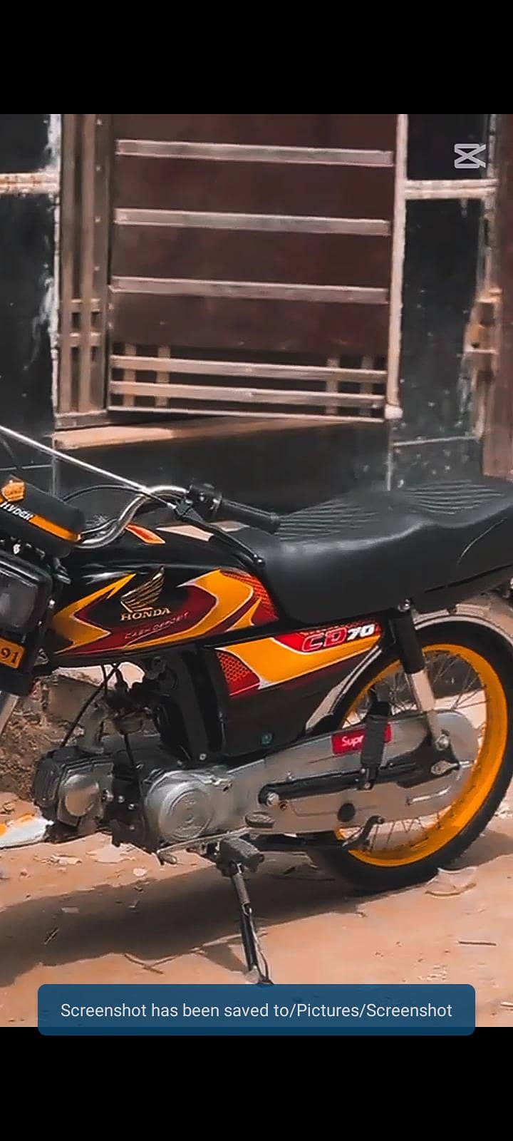 Honda cd70 4