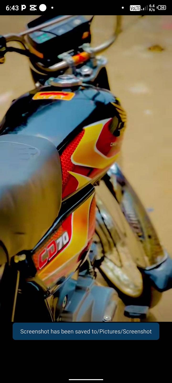 Honda cd70 5