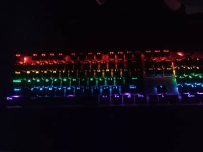 Mechanical rgb key board