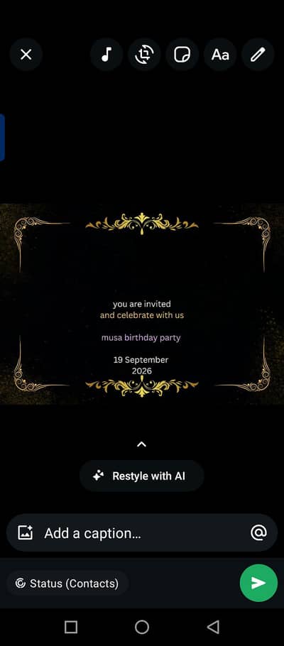 Digital wedding and nikha cards Rs 500