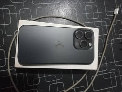 Apple iPhone 15 Pro, 4 months sim time 10/10 condition, 128 gb